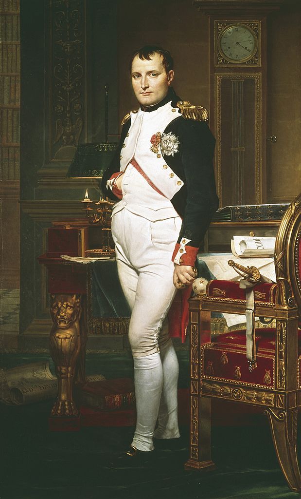 Napoléon dans son cabinet-travail, 1812, Jacques-Louis David