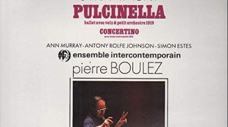 Stravinsky Pulcinella Boulez ERATO