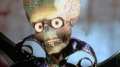 Pourquoi est-ce que tous les extra-terrestres sont chauves ? - Copyright D.R. Mars Attacks !