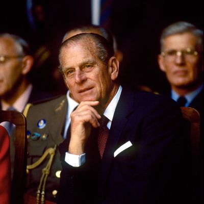 Le Prince Philip au Palace d'Alcazar, Séville, Octobre 2020