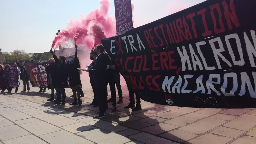 Le monde du spectacle, de l'événementiel ou du tourisme s'est donné rendez-vous à Paris contre la réforme de l'assurance-chômage.
