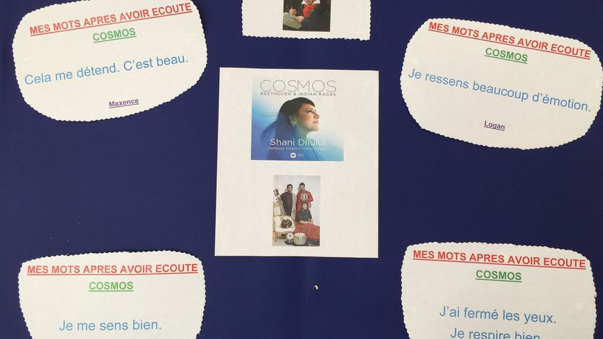 Les écrits des élèves autour de l'album Cosmos