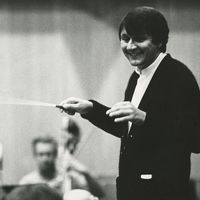 Le chef d'orchestre Michel Plasson