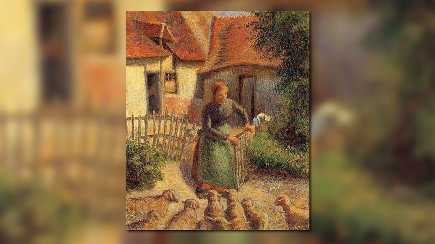 Le tableau "Bergère rentrant des moutons" de Camille Pissarro est au coeur d'une vraie bataille judiciaire