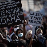 Manifestation contre les violences policières, Marseille, 6 juin 2020