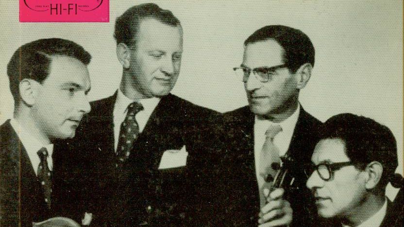 Pochette d'album du Barylli Quartet édité chez Westminster