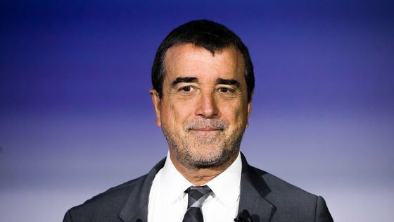 Arnaud Lagardère à l'assemblée générale du Groupe Lagardère en mai 2019 ©Maxppp - Vincent Isore