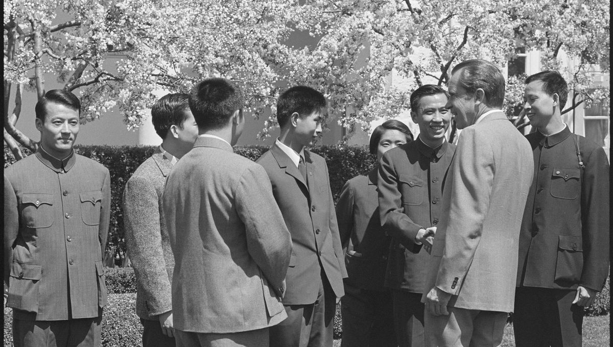rencontre nixon mao zedong