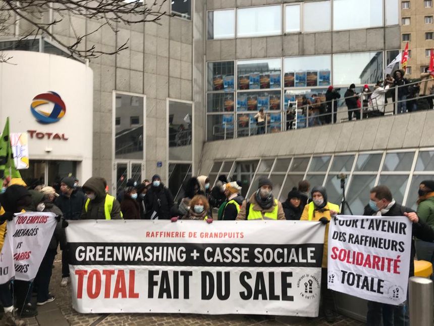 Foule continentale - Cécile désobéissante - Action otal