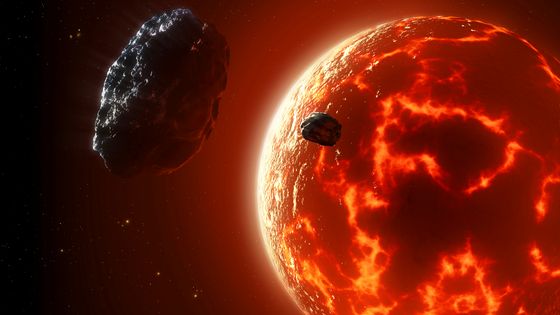 Peu après sa naissance, il y a 4,55 milliards d’années, la Terre était une boule de roche en fusion. ©Getty - MARK GARLICK/SCIENCE PHOTO LIBRARY