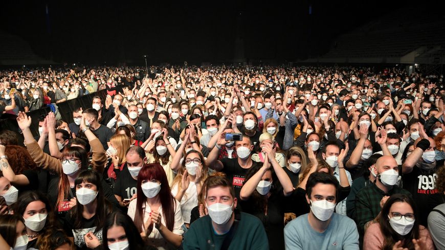 Concert-test à Barcelone, le 27 mars 2021
