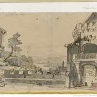 Richard de Lion d'André-Ernest-Modeste Grétry ; livret de Michel-Jean Sedaine ; décors de Léger-Larbouillat / Paris - Théâtre de l'Odéon