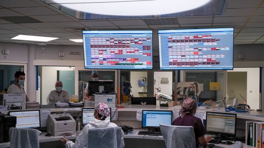 En 2020, 27 hôpitaux ont été la cible de pirates informatiques en France (illustration centre hospitalier de Tourcoing, 2019).