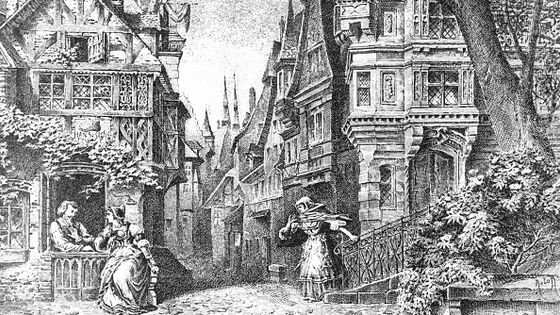 Illustration des Maîtres chanteurs de Nuremberg de Wagner ©Getty