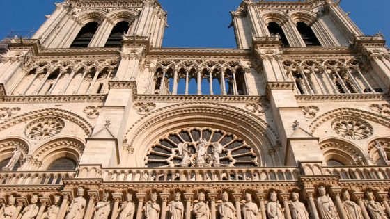 La cathédrale Notre-Dame de Paris en 2005 ©Getty - Godong/Universal Images Group