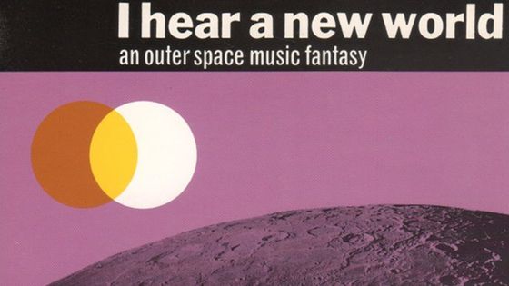 Pochette de l'album I Hear a New World (1959) de Joe Meek et The Blue Men - RPM Records