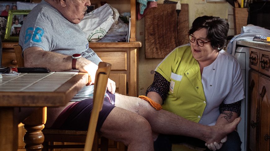 Aide à domicile d'une personne agée