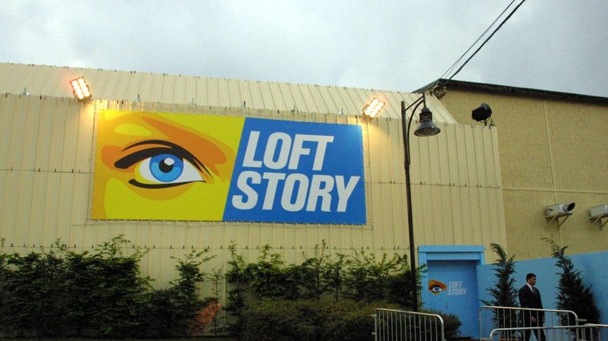 L'entrée du Loft de M6, il y a 20 ans