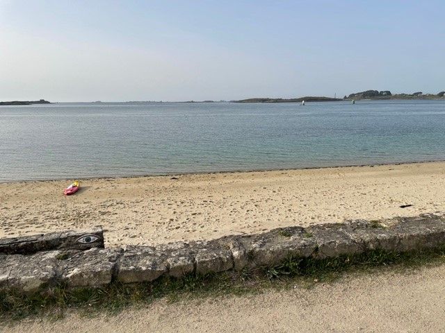 L'Aber Wrac'h, à quelques kilomètres de Brest (Finistère, Bretagne), point de départ des promenades en mer.