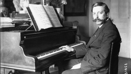 Le compositeur Enrique Granados (Lleida, 27 juillet 1867 – en mer, 24 mars 1916). Photo prise le 3 mai 1914 - Photo by Agence Meurisse/Bibliothèque nationale de France/via Wikimedia Commons