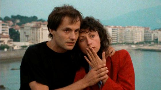Vincent Gauthier et Marie Rivière dans "Le Rayon vert" d'Eric Rohmer, Les films du losange