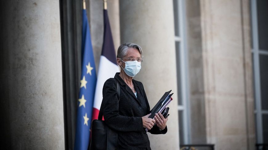 Elisabeth Borne la ministre du Travail, le 31 mars 2021