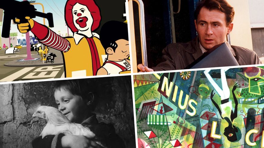 Extraits des films "Logorama", "Omnibus", "Le Poulet" et "Genius Loci"