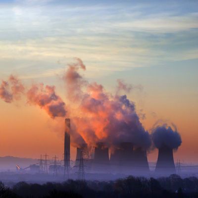 Centrale thermique de Fiddlers Ferry (Warrington, Angleterre)