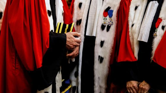 Magistrats à la cour d'appel de Paris - 14 janvier 2021 ©AFP - Ludovic MARIN