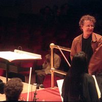 Le compositeur Tristan Murail à Carnegie Hall en 2001