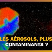 Est-ce qu'on se contamine principalement via les aérosols ?