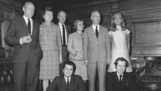 La permanence du fantasme complotiste autour de la famille Rothschild. Ici la famille en 1967 ©Getty - Keystone-France