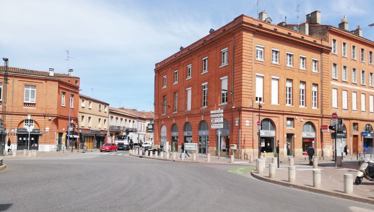 Quartier SaintCyprien à Toulouse