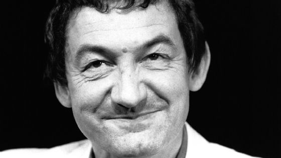 Pierre Desproges au Théâtre Fontaine, 11 janvier 1984 ©Getty - Jean-Jacques Bernier