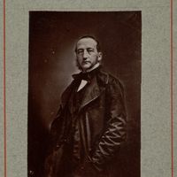 Thalberg, pianiste / Tirage figurant dans les albums de référence de l'Atelier Nadar, série "Visites anciennes. Contemporains"