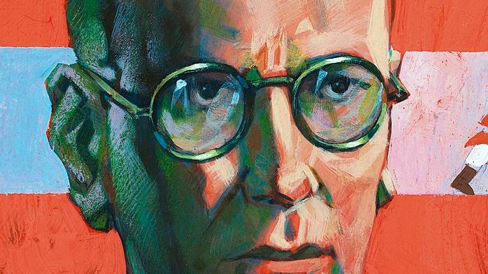 Portrait du compositeur russe Sergei Prokofiev (1891-1953), illustration 5 mai 2014