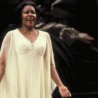La soprano Christiane Eda-Pierre à l'Opéra de San Francisco en 1977