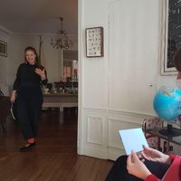 La mezzo-soprano Fiona McGown en concert "à domicile"