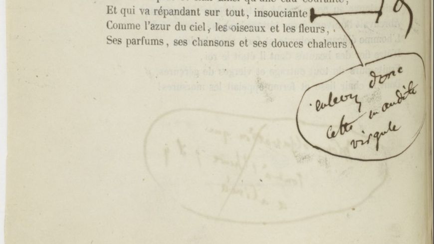 "Enlevez donc cette maudite virgule" écrit Baudelaire à son éditeur, 1857