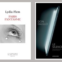 Couvertures : "Paris Fantasme" de Lydia Flem et "Le Silence" de Don Delillo