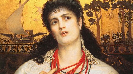 Médée, peinte par Frederick Sandys entre 1866 et 1868 - wikicommons