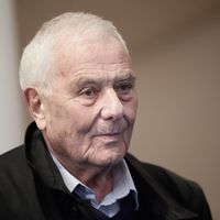 L’écrivain, éditeur, critique, Philippe Sollers, auteur de “Agent secret” Mercure de France) et de “Légende” (Gallimard).