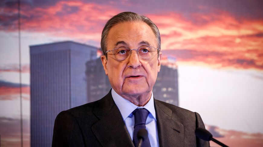 Florentino Perez - conférence de presse du Real Madrid en 2019