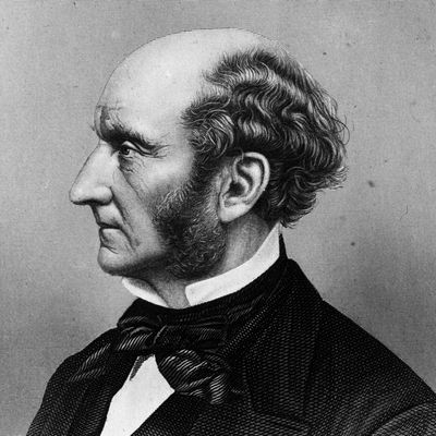 Le philosophe anglais John Stuart Mill (1806 -1873)