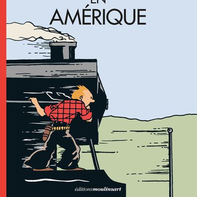 89 ans ans après la publication des premières vignettes de "Tintin en Amérique" dans "Le Petit Vingtième", les éditions Moulinsart ont réalisé la colorisation de l’édition originale (2020).