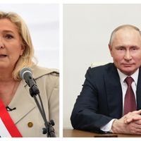 Biélorussie, Russie, Déclarations de Marine Le Pen: l’influence Poutine en Europe