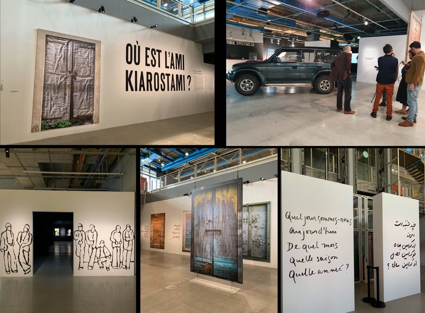 Diaporama de l'exposition "Où est l'ami Kiarostami ?" visible au Centre Pompidou jusqu'au 26 juillet 2021 à Paris