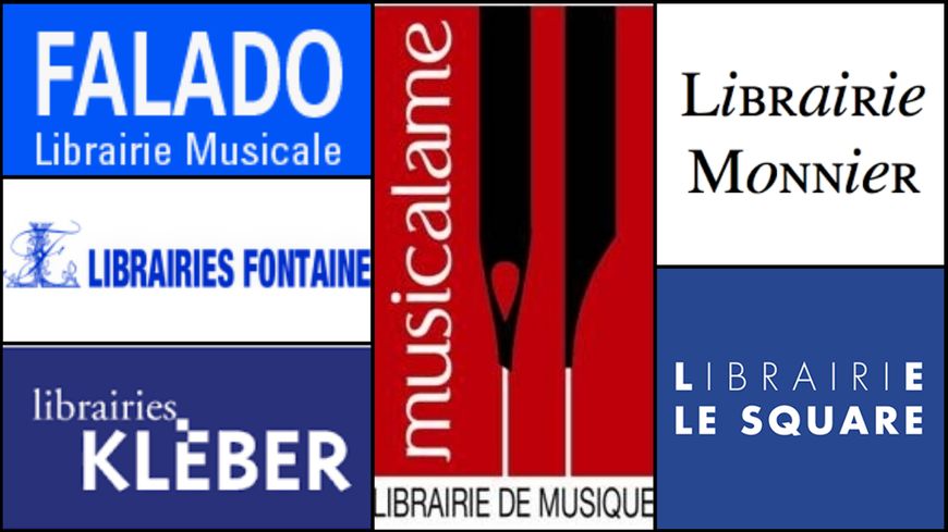 Librairies partenaires du Prix du Livre France Musique - Claude Samuel en 2021