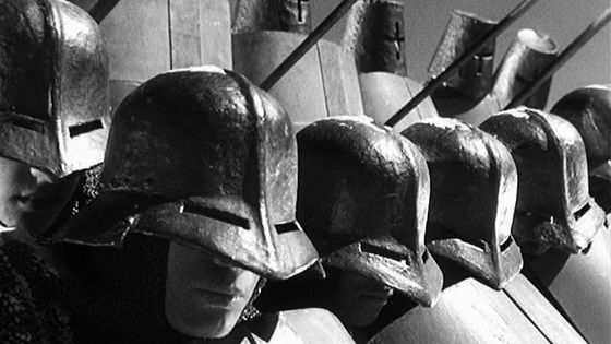 Scène du film "Alexandre Nevski" de Sergueï Eisenstein (1938). Musique originale de Sergueï Prokofiev - The Russian State Archive for Literature and Art, Moscow