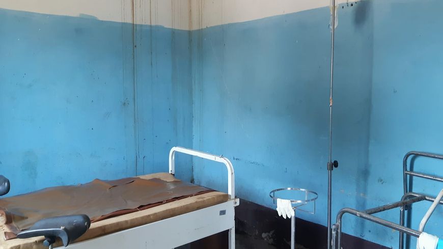 L'unique salle d'opération du centre de santé.